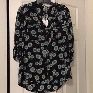 Dress shirt with tags